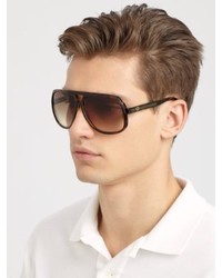 Gucci Plastic Aviator Sunglasses