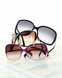 Marc by Marc Jacobs Plastic Oversized Sunglasses