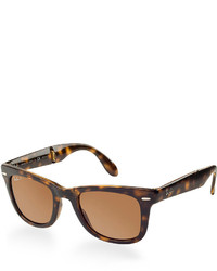 Ray-Ban Polarized Sunglasses Rb4105 50 Folding Wayfarer
