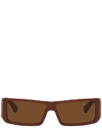 Dries Van Noten Red Linda Farrow Edition 157 Sunglasses