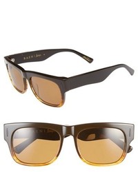 Raen Rn Lenox 55mm Polarized Retro Sunglasses Rye Brown
