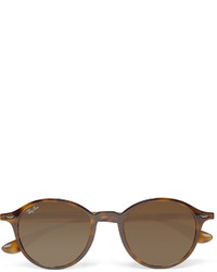 Ray-Ban Round Frame Tortoiseshell Acetate Sunglasses