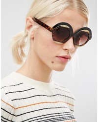 Monki Round Retro Sunglasses