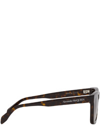 Alexander McQueen Shiny Square Sunglasses