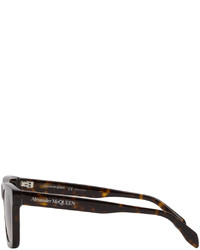 Alexander McQueen Shiny Square Sunglasses