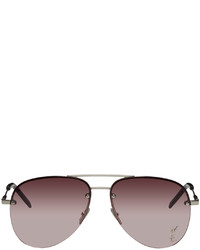 Saint Laurent Silver Classic 11 Sunglasses
