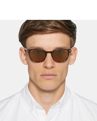 Persol Square Frame Tortoiseshell Acetate Polarised Sunglasses