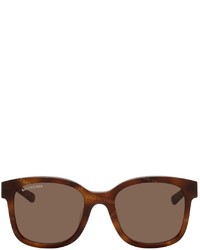 Balenciaga Square Logo Pattern Sunglasses