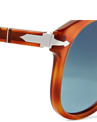 Persol Steve Mcqueen Folding D Frame Tortoiseshell Acetate Polarised Sunglasses Size 52