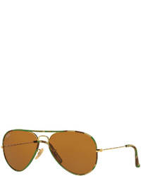 Ray-Ban Sunglasses Rb3025jm 58 Aviator Full Color