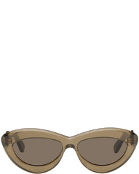 Loewe Taupe Cat Eye Sunglasses
