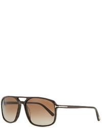 Tom Ford Terry Acetate Sunglasses Brown