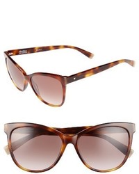 Max Mara Thins 56mm Gradient Cat Eye Sunglasses