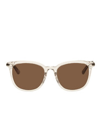 McQ Alexander McQueen Transparent Discord Sunglasses