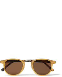Illesteva Tribeca Two Tone Acetate D Frame Sunglasses