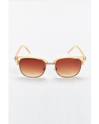 Urban Outfitters Amber Lens Round Sunglasses