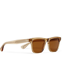 Garrett Leight California Optical Wavecrest Square Frame Acetate Polarised Sunglasses