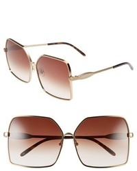 Wildfox Couture Wildfox Fontaine 63mm Oversize Sunglasses