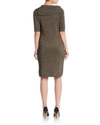 Calvin Klein Lurex Detailed Sweater Dress