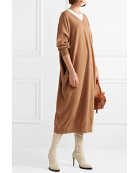 Stella McCartney Oversized Wool And Alpaca Blend Dress