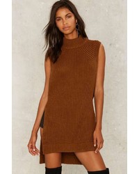 Factory See My Side Sweater Dress