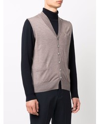 Ballantyne V Neck Wool Vest