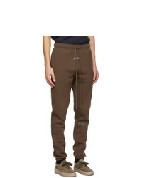 Essentials Brown Fleece Lounge Pants