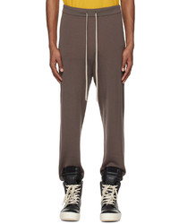 Rick Owens Gray Tapered Lounge Pants
