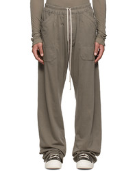 Rick Owens DRKSHDW Grey Cotton Lounge Pants