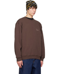 Dime Brown Classic Sweatshirt