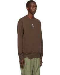 Mastermind World Brown Cotton Sweatshirt