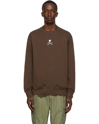 Mastermind World Brown Cotton Sweatshirt