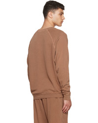 Les Tien Brown Raglan Sweatshirt