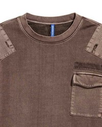H&M Sweatshirt With Chest Pocket