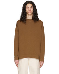 Mhl By Margaret Howell Tan Recycled Cotton Sweatshirt