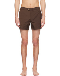Tom Ford Brown Compact Swim Shorts
