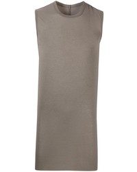 Rick Owens Long Crew Neck Tank Top