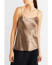Vince Satin Camisole Taupe