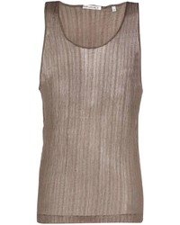 Our Legacy Textured Silk Blend Tank Top