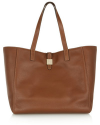 Mulberry Tessie Textured Leather Tote Brown