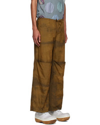 SC103 Green Cotton Cargo Pants