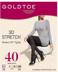 Gold Toe Goldtoe Semi Opaque 3d Stretch Perfect Fit Tights