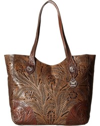 American West Annies Secret Collection Large Zip Top Tote Tote Handbags