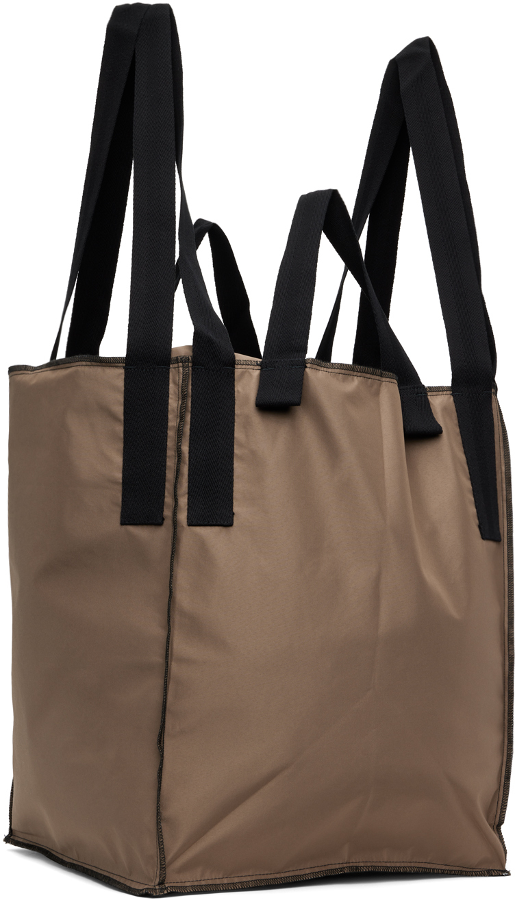 GR10K Brown 3l Soil Sack Tote, $205 | SSENSE | Lookastic