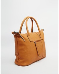 Pieces Tote Bag With Cross Body Strap