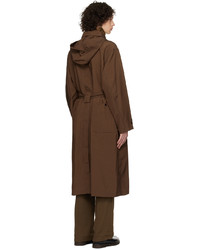 Lemaire Brown Light Trench Coat