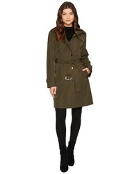 MICHAEL Michael Kors Michl Michl Kors Button Front Hooded Trench M723089c Coat