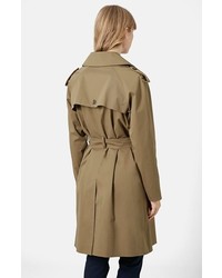 Topshop Scout Double Breasted Trench Coat