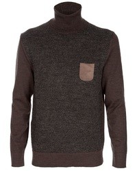 Paolo Pecora Contrasting Knitted Jumper
