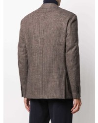 Lardini Single Breasted Tweed Blazer